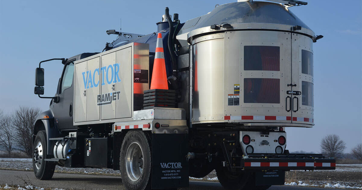 Vactor Ramjet Sewer Jetter Truck - Haaker Equipment Company