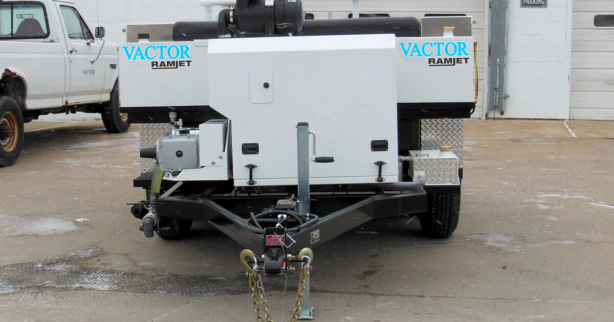 Vactor Ramjet Trailer Jetter - Haaker Equipment Company