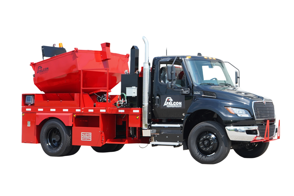 Falcon Asphalt Patch Trucks - Haaker Equipment Company