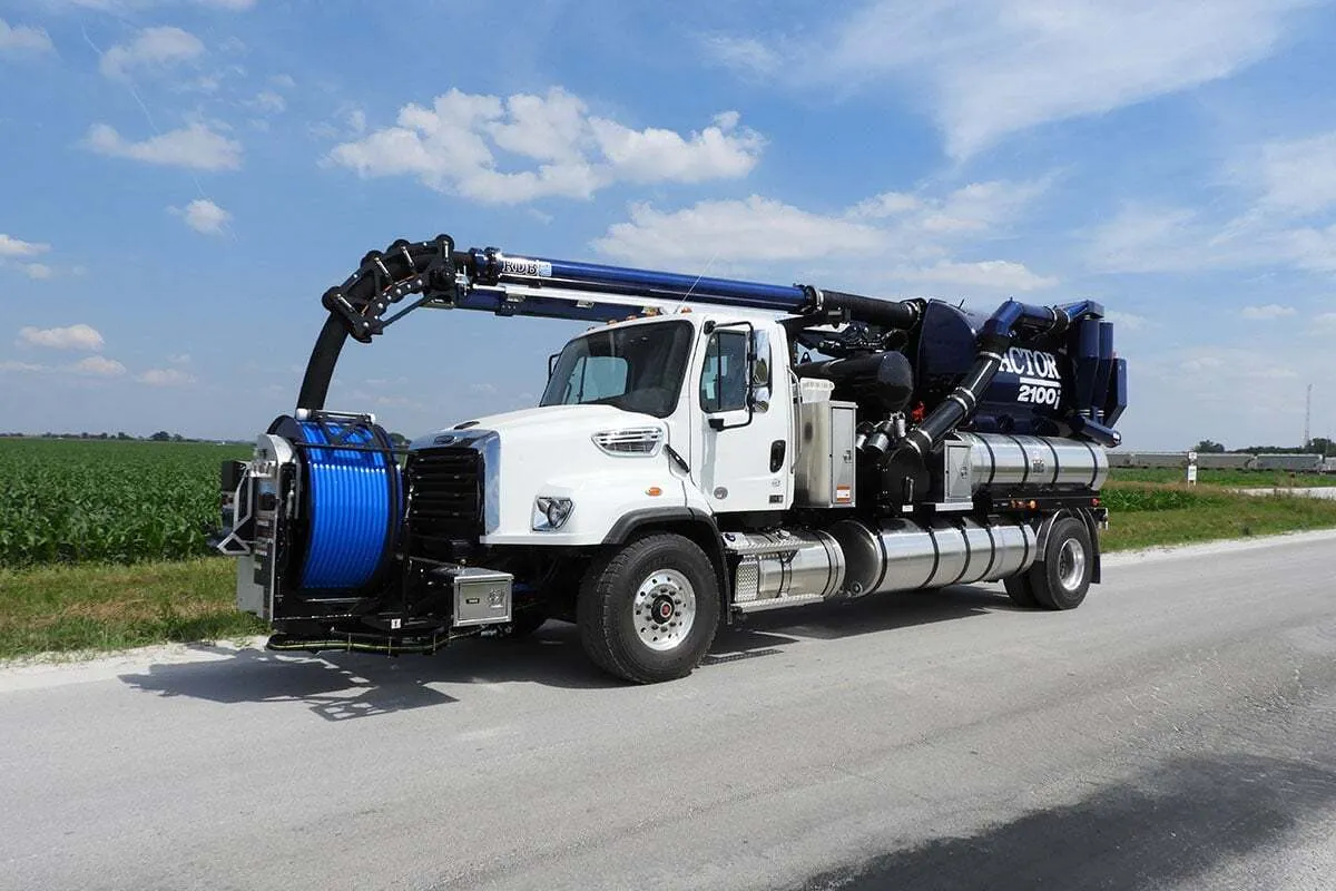Vactor 2100i on location